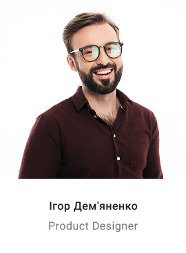 man standing whis glases